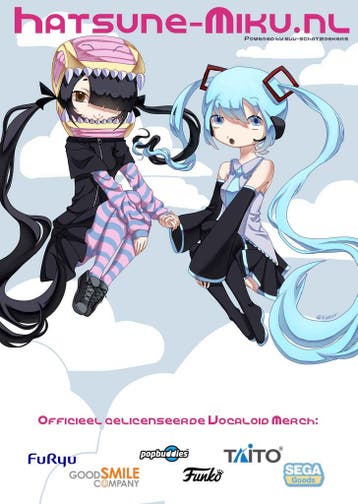 Hatsune Miku Merch, Ophalen of Verzenden, Nieuw, Pop, Beeldje of Miniatuur