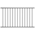 vidaXL Schuttingpaneel Woerden gepoedercoat staal 1,7 x 1,17, Verzenden, Nieuw, IJzer