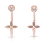 Louis Vuitton - Oorbellen - 18 karaat Roségoud - 0.06ct. tw., Nieuw