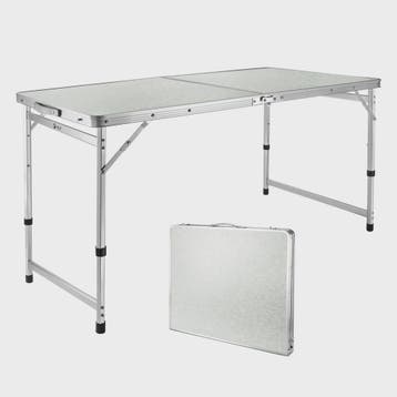 Opvouwbare Aluminium Tafel - Verstelbare Hoogte voor Camping, Huis en Inrichting, Verzenden, Nieuw