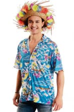 Hawaii Blouse Palm Beach - Toppers Blouse - XL, Kleding | Dames, Carnavalskleding en Feestkleding, Verzenden, Nieuw