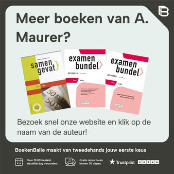 Examenbundel / havo Bedrijfseconomie 2022/2023 9789006639728, Boeken, Schoolboeken, Verzenden, Zo goed als nieuw, A. Maurer