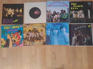 Hollies, Small Faces, The Beach Boys - 8 x albums - LP, Nieuw in verpakking