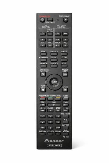 RC-2931 Afstandsbediening voor Pioneer Blu-ray Speler (BDP-4, Verzenden, Zo goed als nieuw