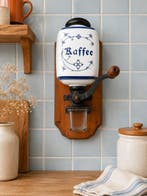 Koffiemolen - Keramiek, Hout - wandmodel