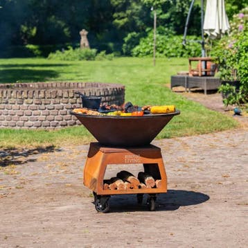 Plancha Grill Brasero - Cortenstaal, Verzenden, Nieuw