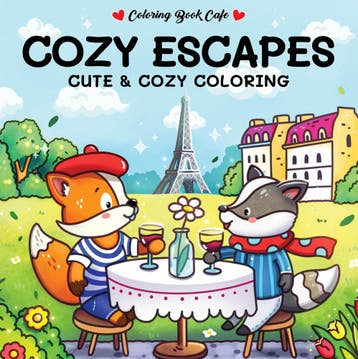 Cute & Cozy - Cozy Escapes Kleurboek | Rebo Productions -, Verzenden, Nieuw