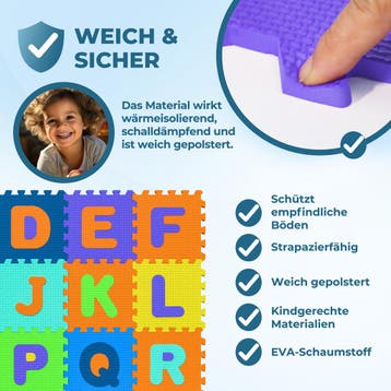 Puzzelmat 86-delig Multicolor (Puzzels - Puzzles, Speelgoed), Verzenden, Nieuw