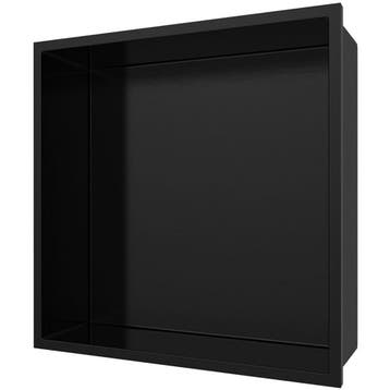 Inbouwnis - Leoni Nima - 30x30x10cm - Mat Zwart, Ophalen of Verzenden, Nieuw, Rvs