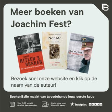 Ik niet - Joachim Fest 9789023425656, Verzenden, Zo goed als nieuw, Joachim Fest