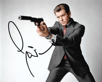 Pierce Brosnan - Autographed Photo Die Another Day James, Nieuw