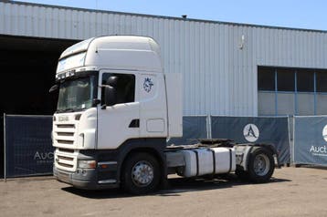 Veiling: Trekker Scania R420 Diesel 2006, Scania, Wit, BTW verrekenbaar, Handgeschakeld