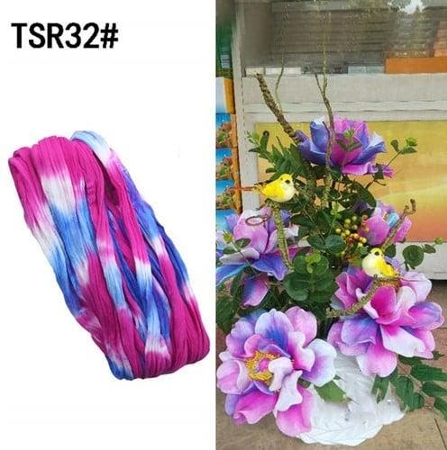 Nylon multitone voor het maken van bloemen cyclaam wit, Hobby en Vrije tijd, Knutselen, Nieuw, Ophalen of Verzenden