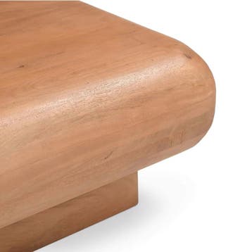 Salontafel Fedde Naturel Mangohout 80 cm | Starfurn, Ophalen of Verzenden, Nieuw