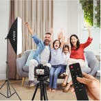 Softbox Verlichtingsset 2x LED 85W met Afstandsbedienin, Verzenden, Nieuw