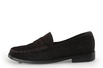 Manfield Loafers in maat 38 Zwart, Verzenden, Zwart, Overige typen, Zo goed als nieuw