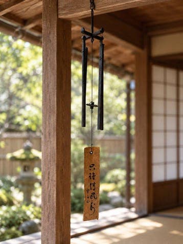 51e generatie Myochin Muneyuki ijzeren Hibashi windgong –
