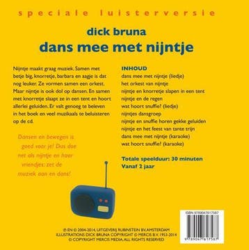 Dans mee met Nijntje - Dick Bruna 9789047617587, Boeken, Verzenden, Gelezen, Dick Bruna