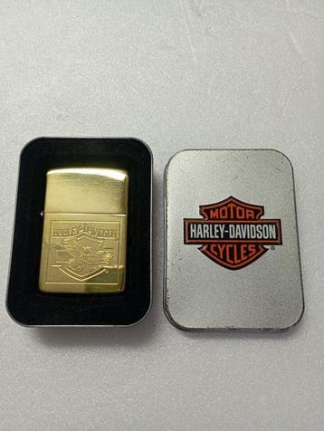 Zippo, Harley-Davidson - Antiguo (Harley Davidson) -, Verzamelen, Nieuw
