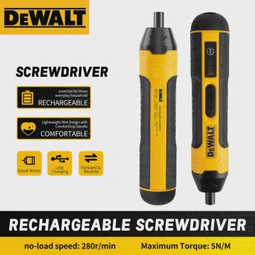 DEWALT Accu Schroevendraaier 3.6V DC - Compact, Oplaadbaar m, Doe-het-zelf en Verbouw, Gereedschap | Boormachines, Verzenden, Nieuw
