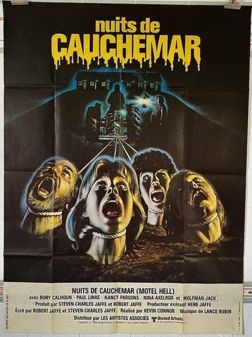 Kevin Connor - Motel hell (1980) - Original French poster, Nieuw