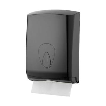PlastiQline midi handdoekdispenser PQMidiHB - zwart, Verzenden, Nieuw in verpakking