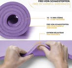 Yogamat - Fitness mat - Sportmat - Yoga mat extra dik - 185x, Sport en Fitness, Yoga en Pilates, Verzenden, Zo goed als nieuw