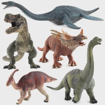 Realistische Dinosaurus en Gorilla Speelgoedfiguren - Set vo