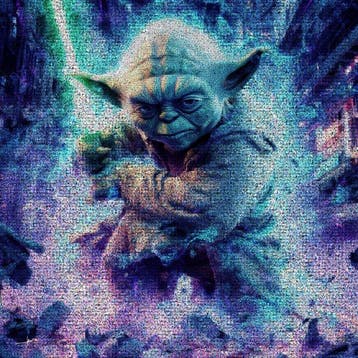 David Law - Yoda II - Format XL 60x60