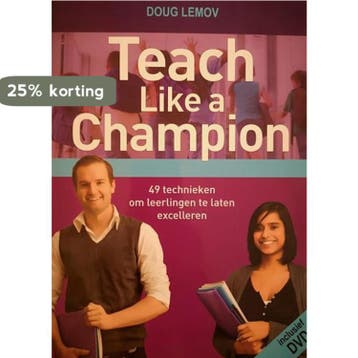 Teach like a champion - Doug Lemov 9789058192974, Boeken, Studieboeken en Cursussen, Verzenden, Zo goed als nieuw, Doug Lemov