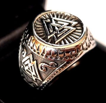 Noordse ridderring – Heilige Valknut – Knoop der krijgers –