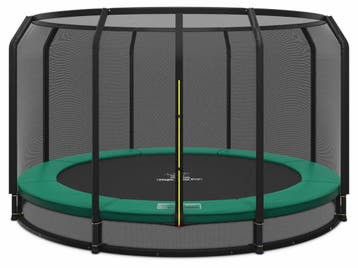 Ingraaf Trampoline Magic Circle Pro 427 cm Groen met, Ophalen of Verzenden, Nieuw