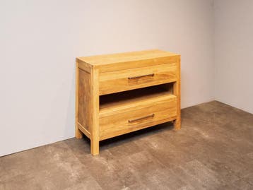 Wastafelmeubel Teak | NIEUW | direct leverbaar, Huis en Inrichting, Badkamer | Badkamermeubels, (Half)hoge kast, 100 tot 150 cm