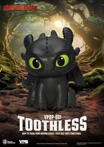 How to Train Your Dragon Piggy Vinyl Bank Toothless 12 cm, Ophalen of Verzenden, Nieuw