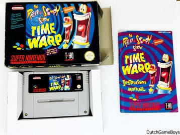 Super Nintendo / SNes - The Ren & Stimpy Show - Time Warp -, Verzenden, Gebruikt