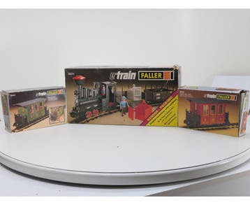 Faller E Train Set van 3804 3645 3645 Spoor 0, Ophalen of Verzenden, Gebruikt, Overige typen, Analoog