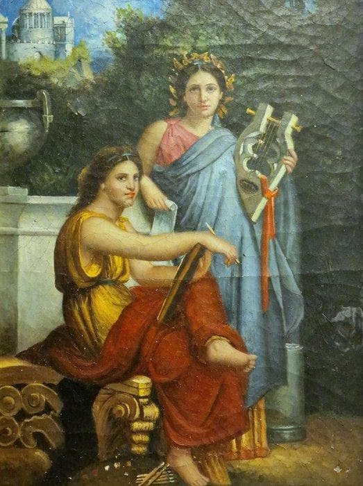 Europese school (XIX) - Arte e Letteratura, Antiek en Kunst, Kunst | Schilderijen | Klassiek