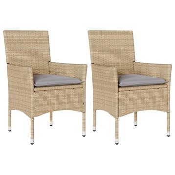 Lounge Tuinstoel Beige | Tweedekansje | Laatste Stuk!, Ophalen of Verzenden, Zo goed als nieuw, Wicker