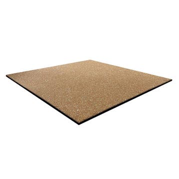 Sportvloertegel -  100x100cm - 15mm - Sand, Verzenden, Nieuw