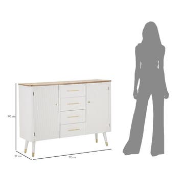 KAST MATERA CM 117X37X90, Ophalen of Verzenden, Nieuw