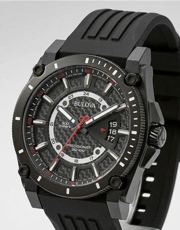 Bulova - Precisionist Quartz Chronograph Black Dial NO, Nieuw