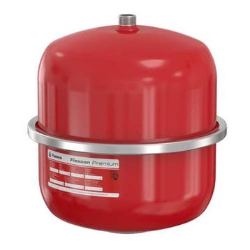 Flamco Flexcon Premium expansievat 12 liter 1 bar - rood, Verzenden, Nieuw