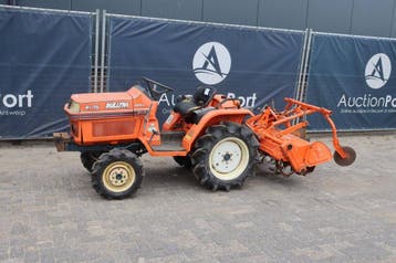Veiling: Minitractor Kubota Bulltra B1-15 Diesel 15PK Met Gr, Zakelijke goederen, Agrarisch | Tractoren, Gebruikt, Tot 2500, Tot 80 Pk