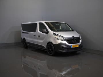 Renault Trafic 1.6 dCi L2 DC Dubbel Cabine Euro 6/ Cruise/ N, Stof, Gebruikt, Euro 6, Renault