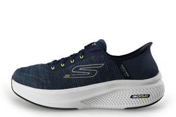 Skechers Instappers in maat 43 Blauw, Overige typen, Zo goed als nieuw, Skechers, Verzenden