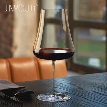 JINYOUJIA 1000ml Handgemaakt Kristallen Wijnglas - Volcano M, Verzenden