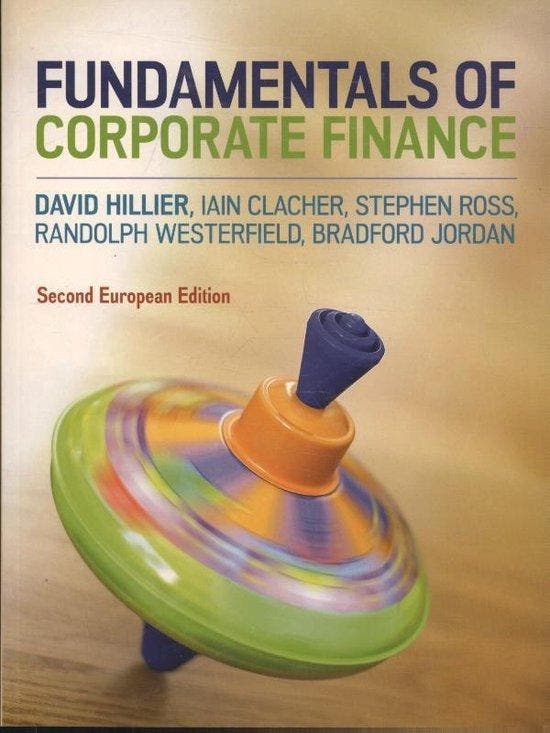 9780077149772 Fundamentals Of Corporate Finance, Boeken, Schoolboeken, Zo goed als nieuw, Verzenden