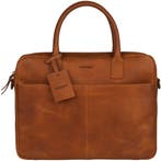 BURKELY Vintage Jack Aktetas - 13,3 inch Laptoptas - Cognac, Verzenden, Nieuw