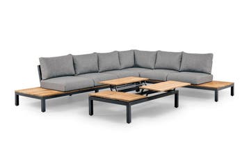 Suns Memphis loungeset 6-zits light antracite - Sunproof, Ophalen of Verzenden, Nieuw