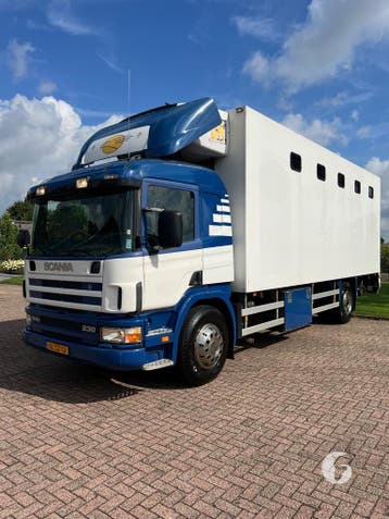 Mooie Scania 6-paards Paardenvrachtwagen!, Ophalen, Zo goed als nieuw, Aluminium, Overige typen
